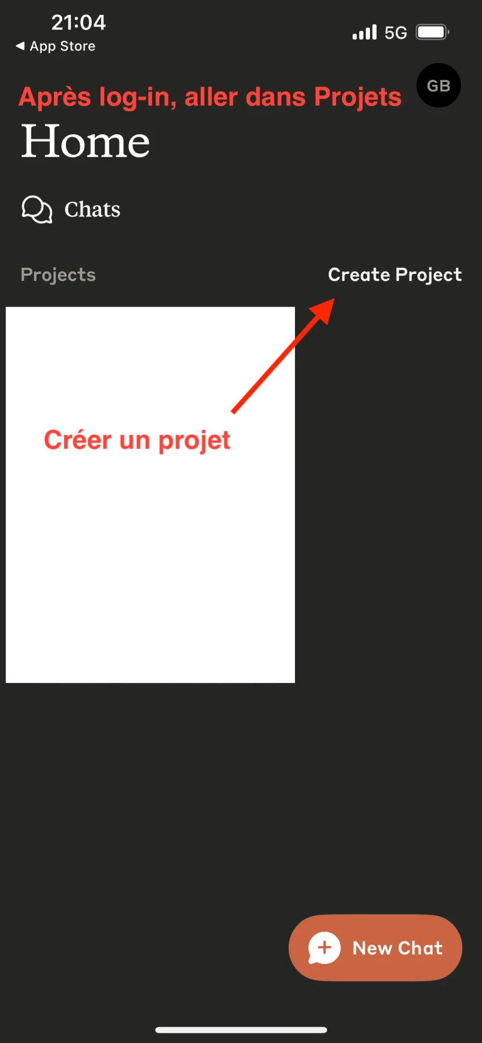 Créer un projet Claude pour courriers de sortie urgences